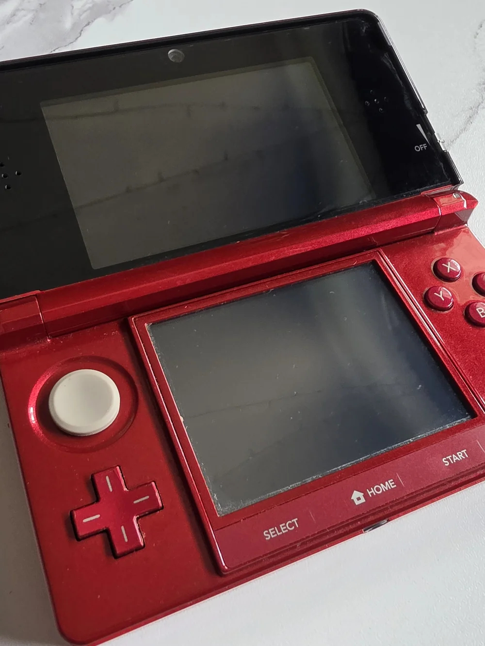 Nintendo 3DS Red Handheld Console - Pokémon Bank Ready